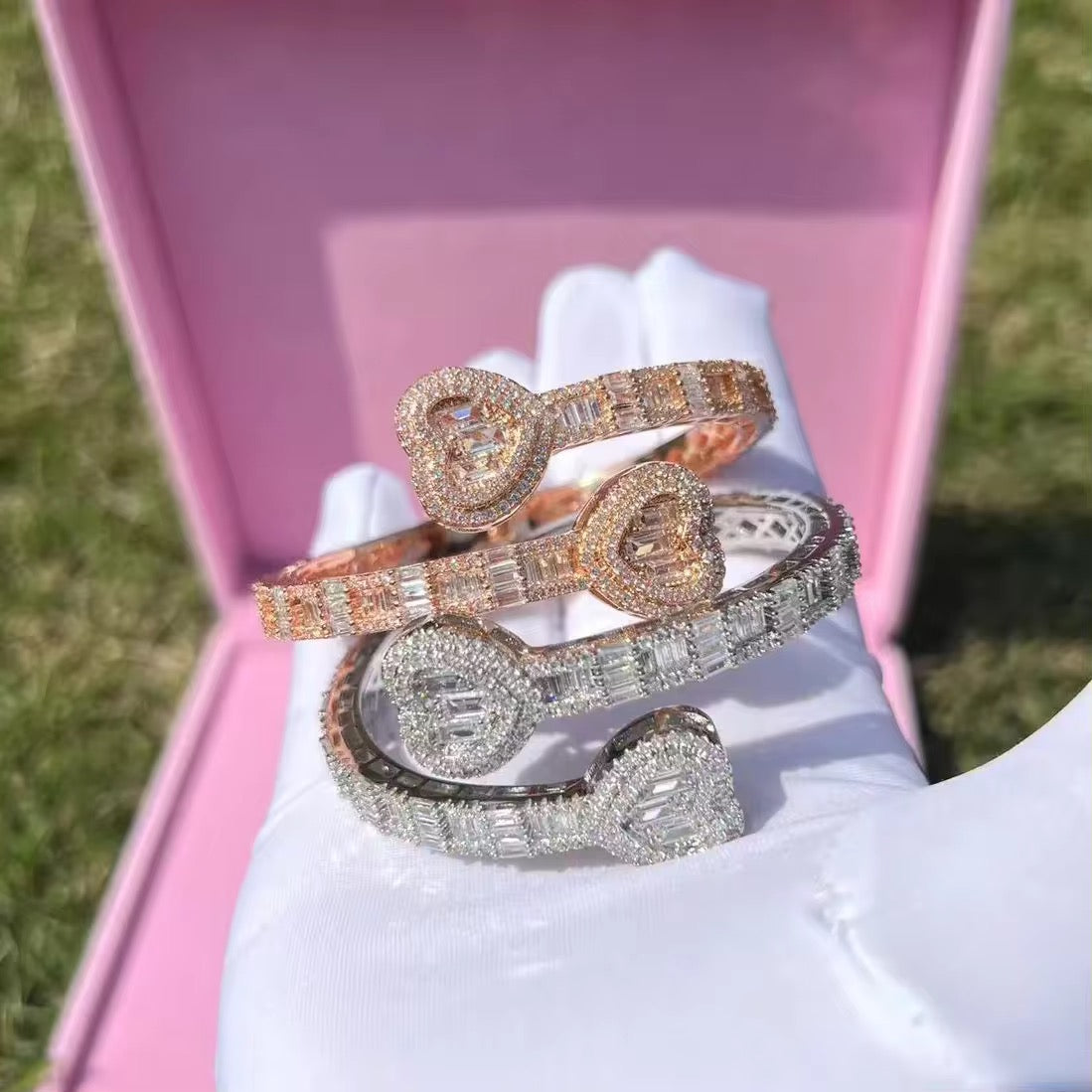 Heart Baguette Set