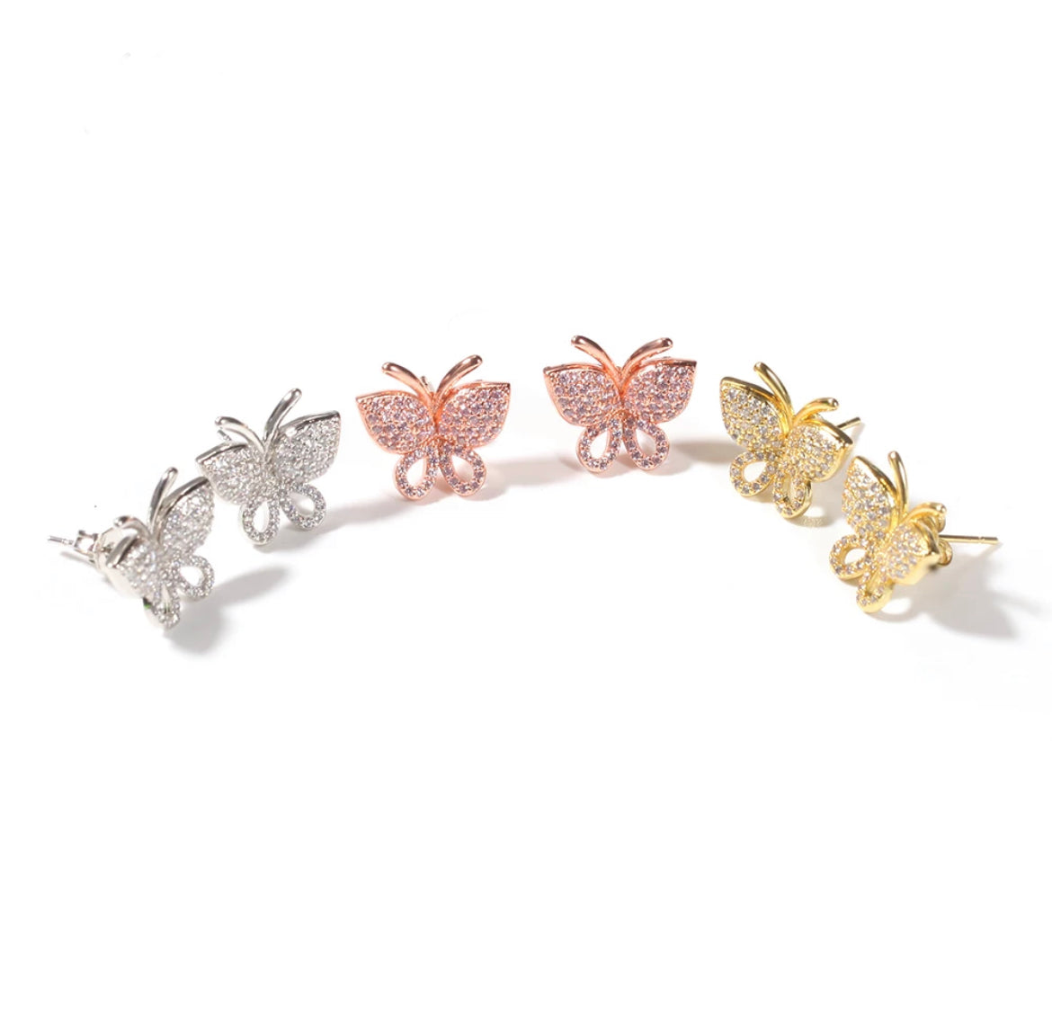 Mini Butterfly Studs