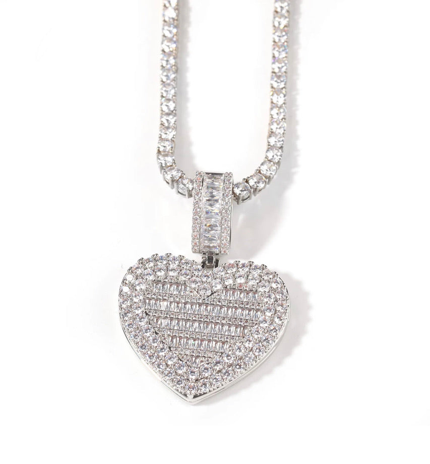 Custom Heart Photo Locket