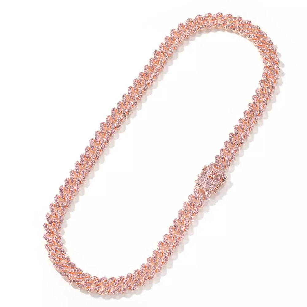 barbie pink cuban necklace and bracelet set  (necklace and bracelet sold separately)