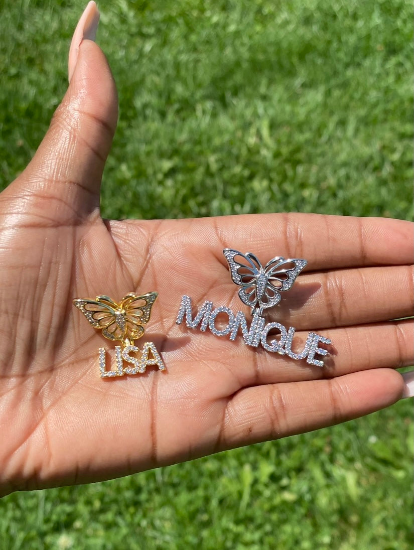 MINI BUTTERFLY CUSTOM NAME SET