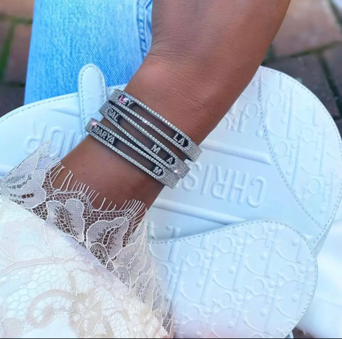 Icey Bangle Bracelet